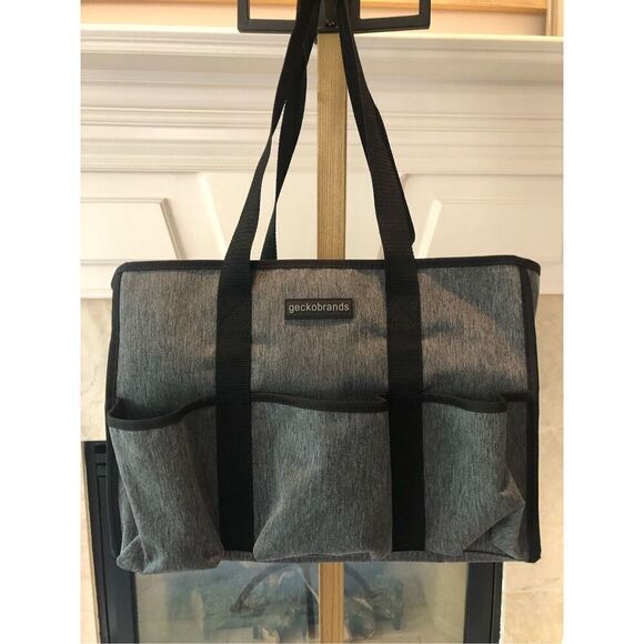 Geckobrands Gray Eight Outer Pocket Everyday Tote - Picture 1 of 10